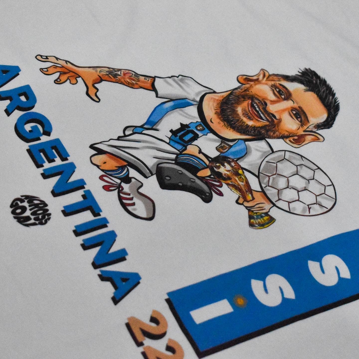 Lionel Messi World Cup Winner Tee