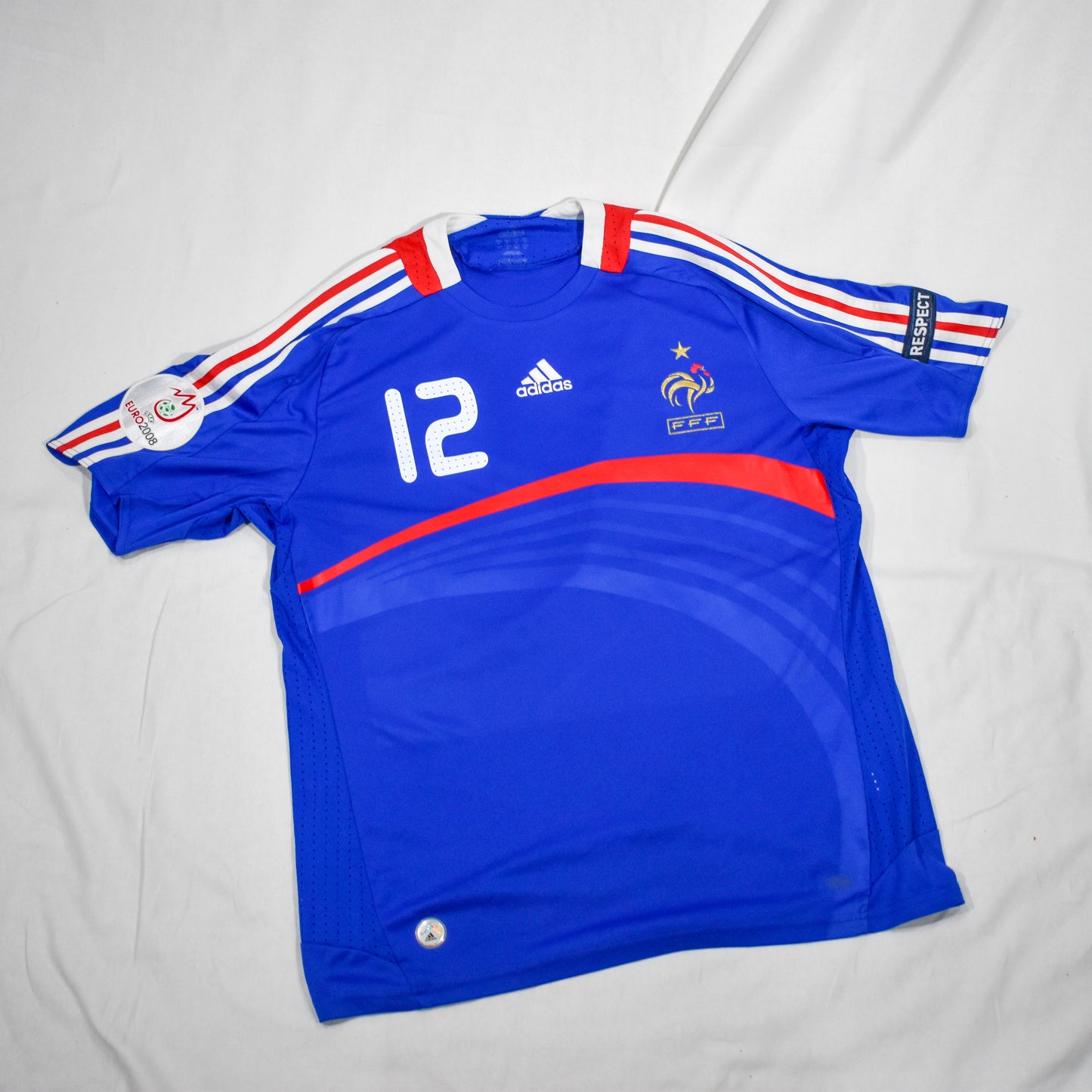 2008 France Home - Henry #12 (Euro Patches)