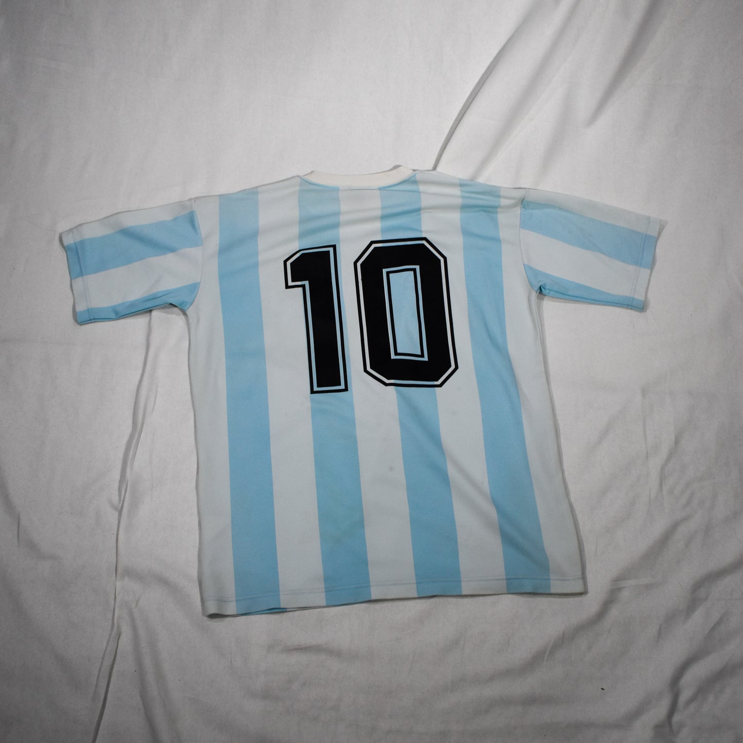 1986 Argentina Home - Le Coq Sportif Reproduction Maradona #10